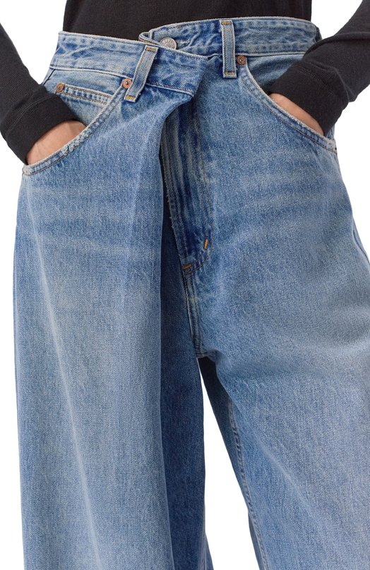 Джинсы Vana Fold Agolde A2411765 Голубой  A2411765 Фото 5