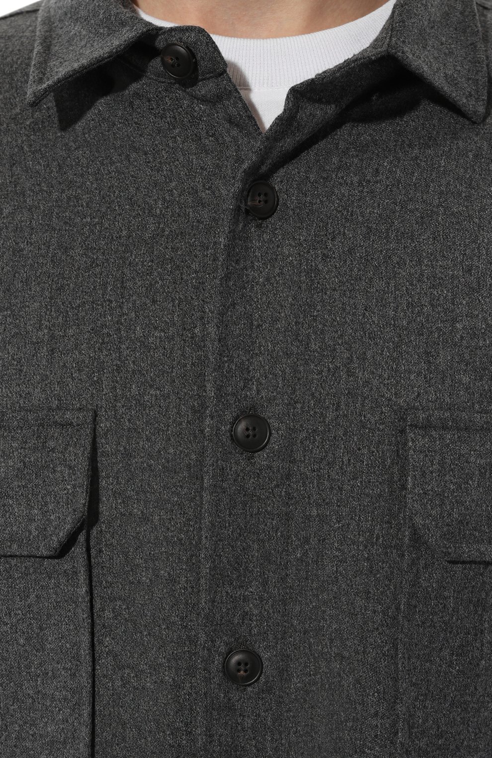 Шерстяная рубашка CAPOBIANCO, арт. 17M501.FL00./58, фото 5