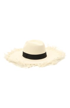 Женская шляпа fedora raggy COCOSHNICK HEADDRESS белого цвета, арт. Fedorastrawraggy | Фото 2 (Материал: Растительное волокно; Материал сплава: Проставлено; Нос: Не проставлено)