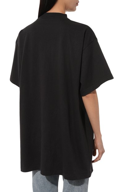 Хлопковая футболка BALENCIAGA, арт. 787349/TRVC6, фото 4