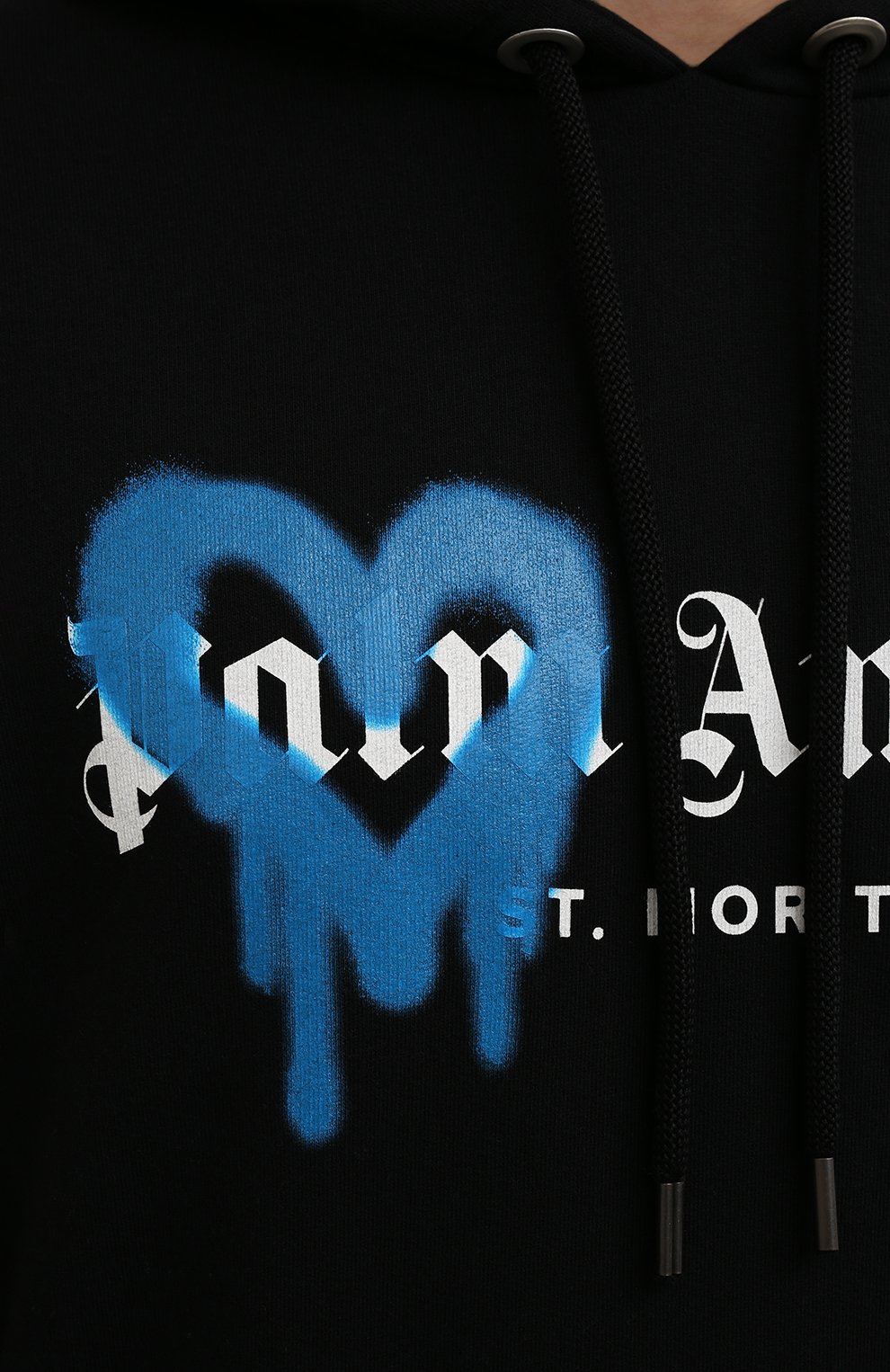 Хлопковое худи PALM ANGELS, арт. PMBB003F21FLE0011045, фото 5