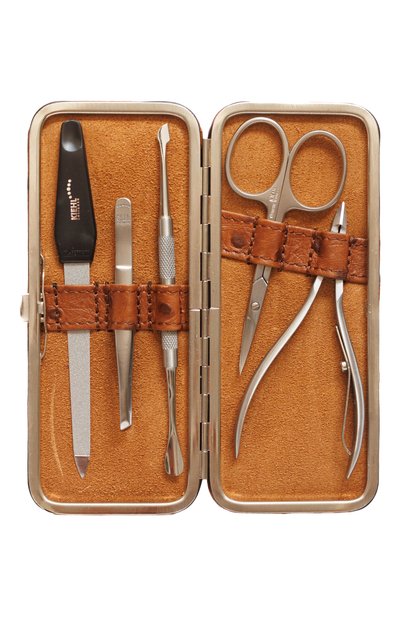 Женского маникюрный набор KIEHL SOLINGEN, арт. 9521/24i Struzzino brandy