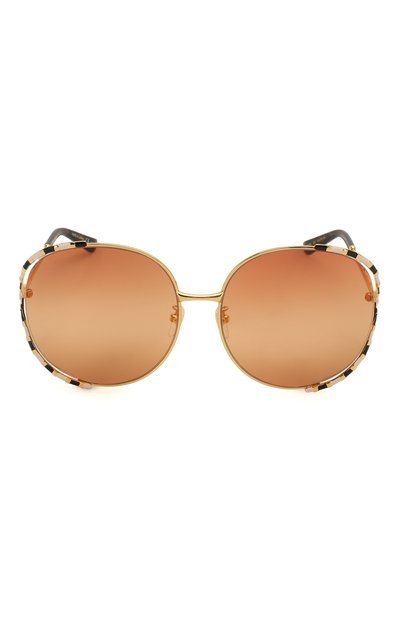 Солнцезащитные очки GUCCI коричневого цвета по цене 28850 руб., арт. GG0595 007, фото 3 Солнцезащитные очки GUCCI, арт. GG0595 007, фото 3