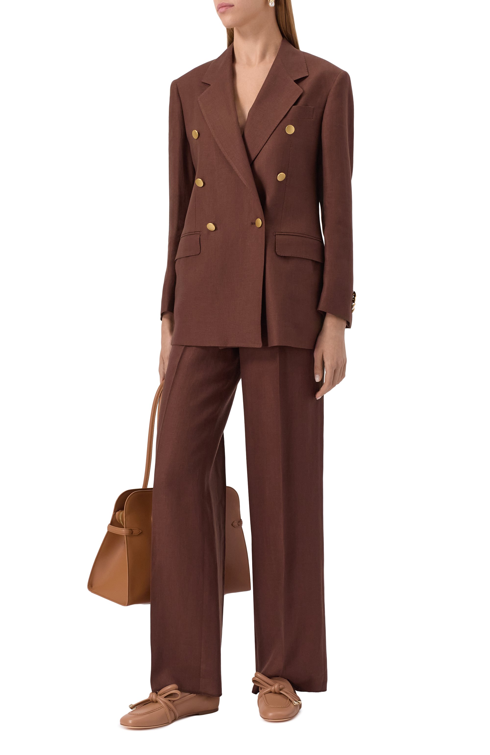 Кожаные лоферы ribbon AGL, арт. D834088PC/S0FTY, фото 2