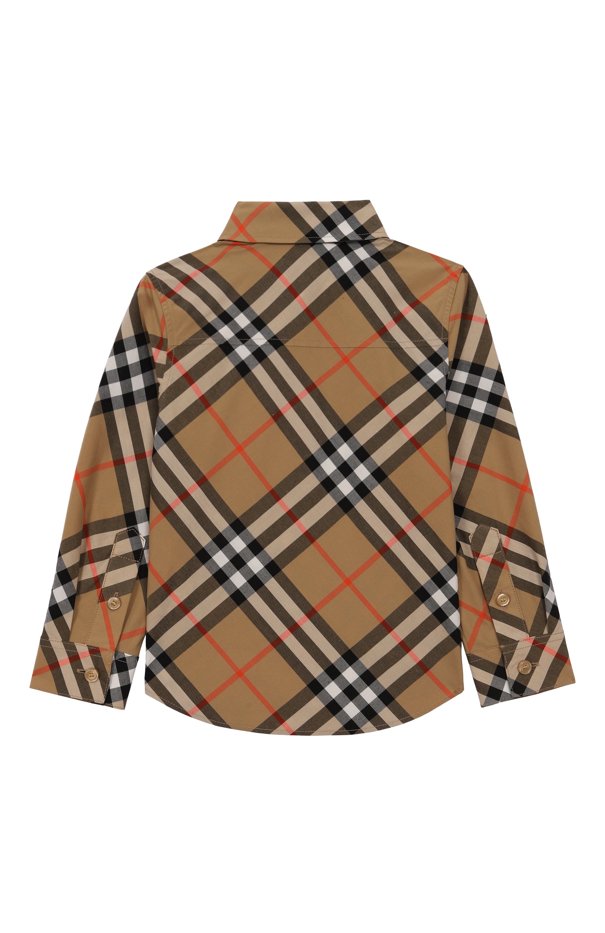 Хлопковая рубашка BURBERRY, арт. 8088966, фото 2