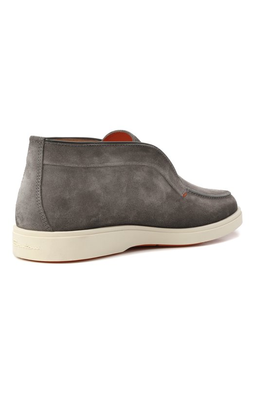 Замшевые ботинки Detroit Santoni MGDG17823TICBGEX Серый  MGDG17823TICBGEX Фото 5