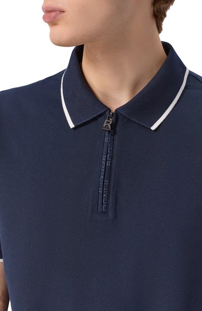 Поло BOGNER темно-синего цвета по цене 18100 руб., арт. 58602727, фото 5 Поло BOGNER, арт. 58602727, фото 5