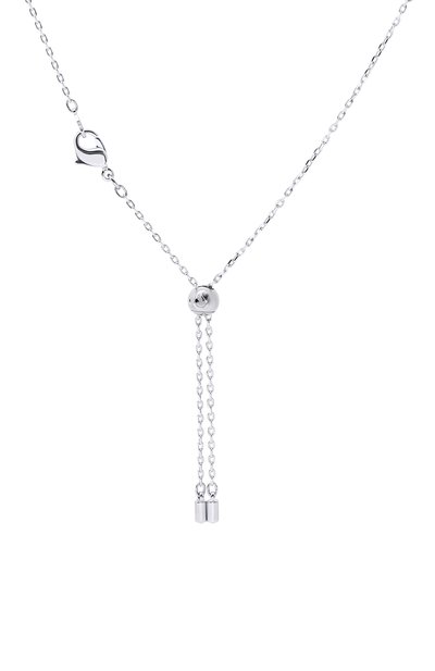 Колье ariana grande x swarovski SWAROVSKI серебряного цвета по цене 29950 руб., арт. 5720855, фото 4 Колье ariana grande x swarovski SWAROVSKI, арт. 5720855, фото 4