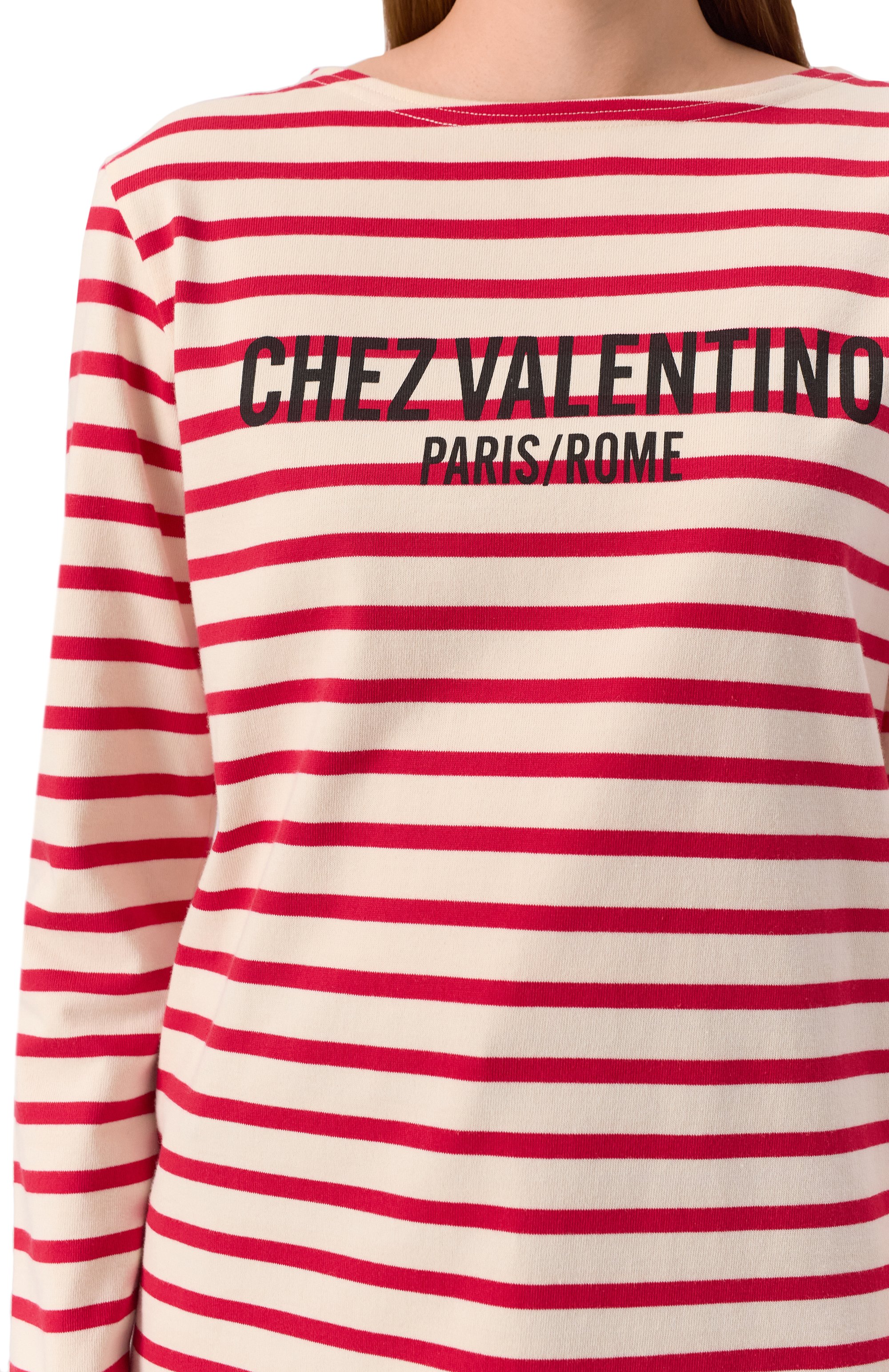 Хлопковый лонгслив VALENTINO, арт. 6B3MG24C/962, фото 5