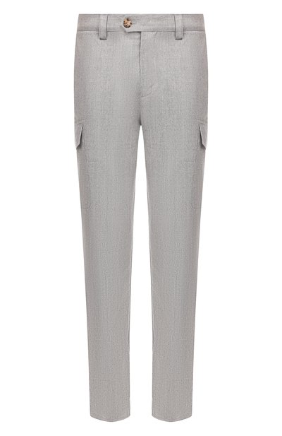 Шерстяные брюки-карго BRUNELLO CUCINELLI, арт. ME226E1890, фото 1