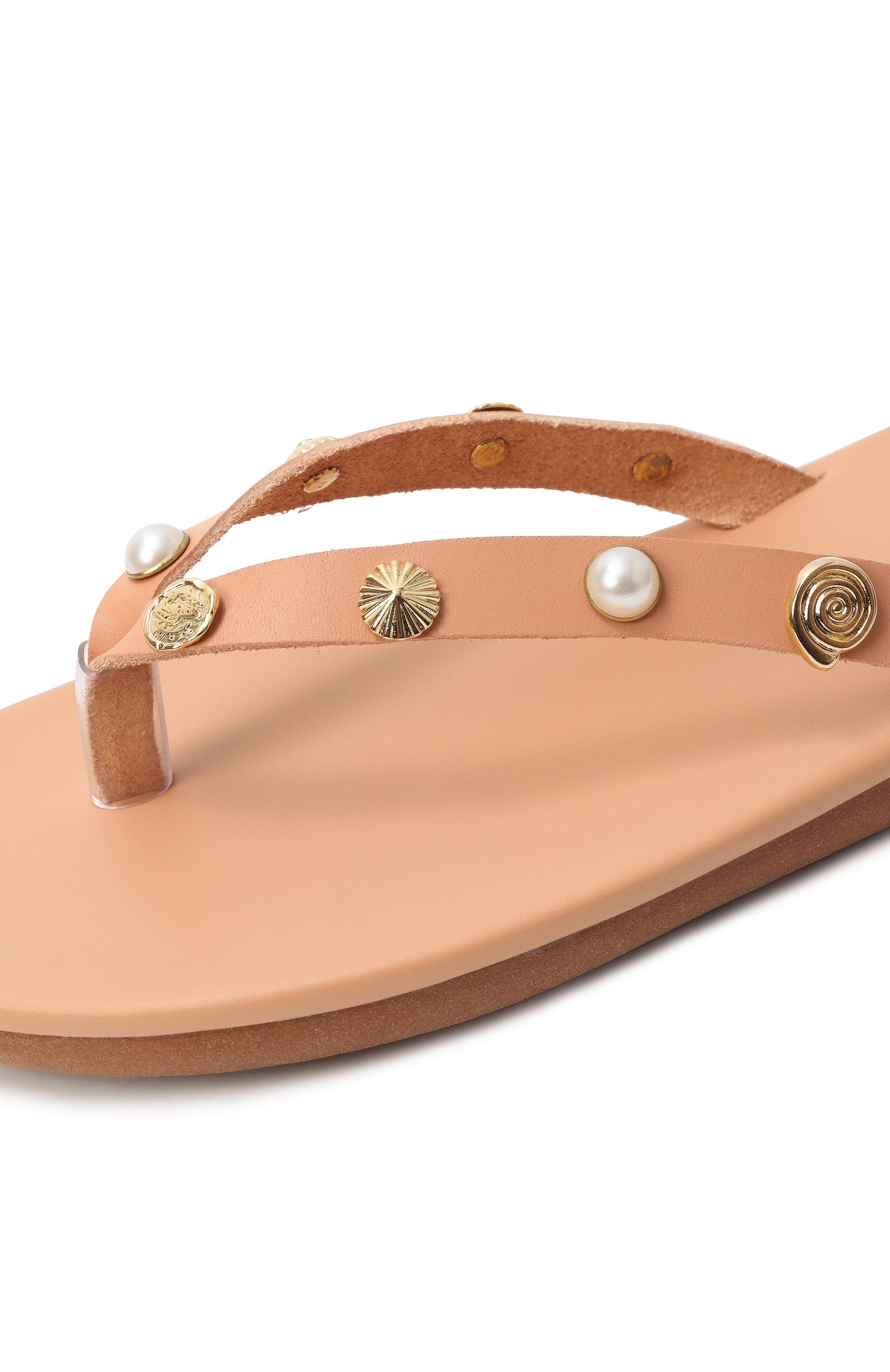 Кожаные шлепанцы saionara shells ANCIENT GREEK SANDALS, арт. SAI0NARA SHELLS, фото 7