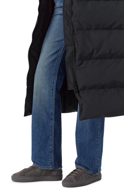 Комбинированные кеды DOUCAL'S серого цвета по цене 58850 руб., арт. DD8725ALEXPM7242, фото 3 Комбинированные кеды DOUCAL'S, арт. DD8725ALEXPM7242, фото 3