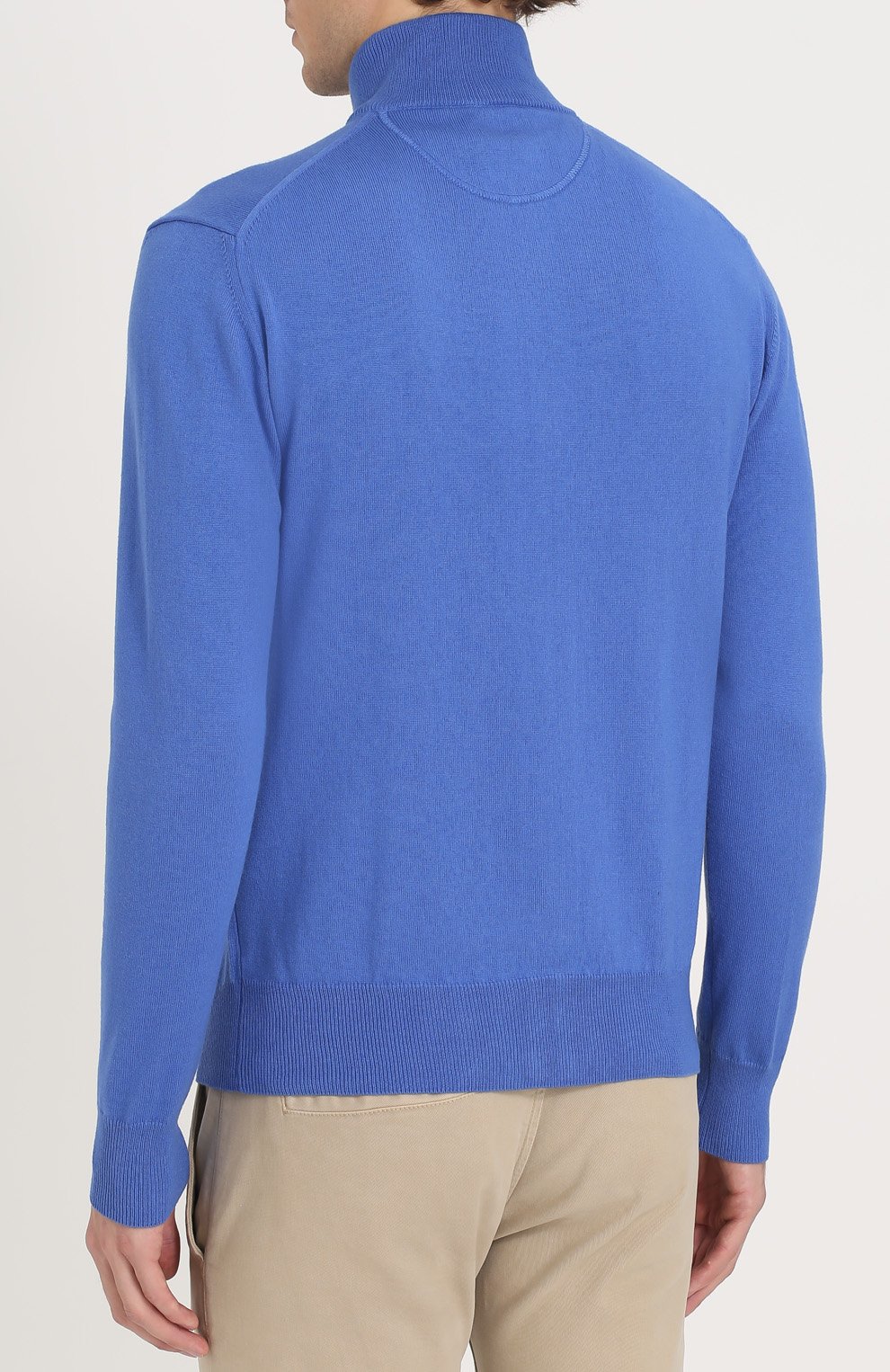 Кардиган на молнии из смеси хлопка и шерсти LA MARTINA, арт. KMS300/YW020, фото 4