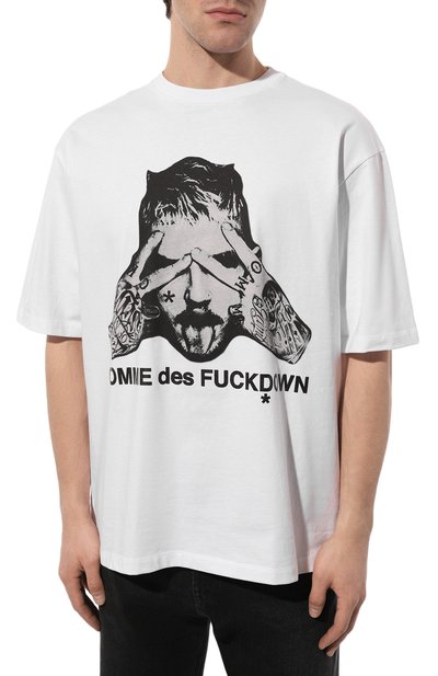Хлопковая футболка COMME DES FUCKDOWN, арт. CDFU2441, фото 3