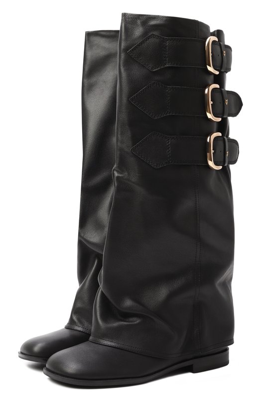 Кожаные сапоги Anchor Naked Wolfe ANCH0R/LEATHER Чёрный ANCH0R/LEATHER
