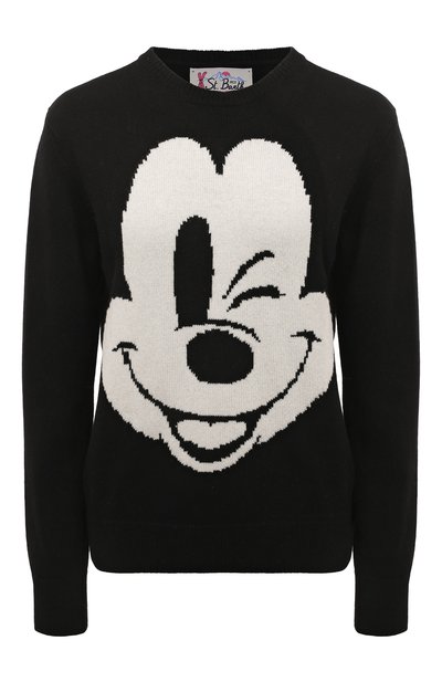 Женский свитер из шерсти и вискозы mc2 saint barth x disney MC2 SAINT BARTH, арт. STBW NEW QUEEN/QUE0010/00978C