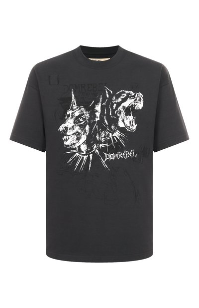 Мужская хлопковая футболка DOMREBEL, арт. M PUPPY