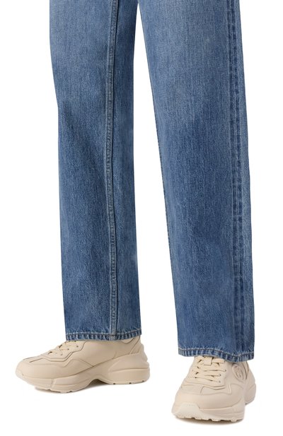 Кожаные кроссовки rhyton GUCCI, арт. 795782/0G2R0, фото 2