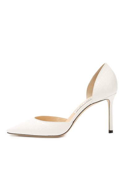 Кожаные туфли esther 85 JIMMY CHOO, арт. ESTHER 85/CCL, фото 3