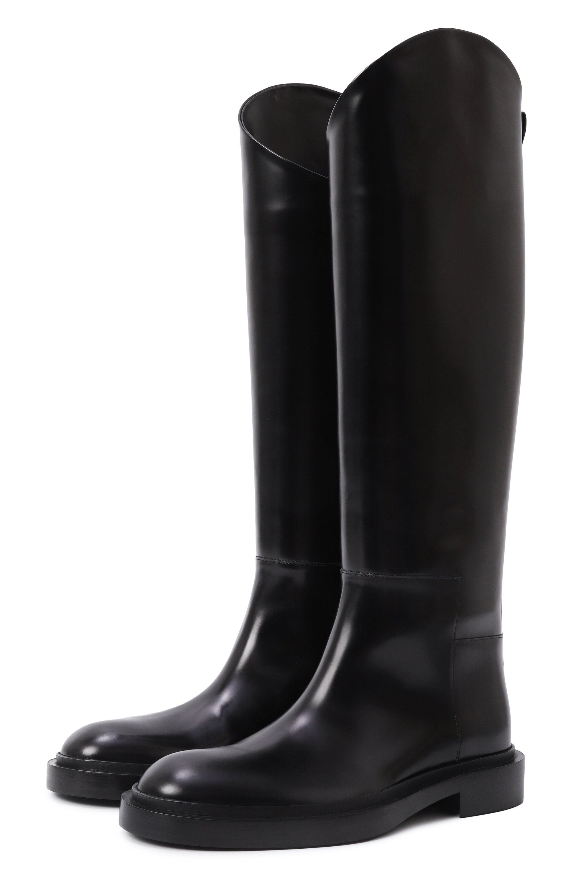 Кожаные сапоги JIL SANDER, арт. J15WW0039-P2775, фото 1