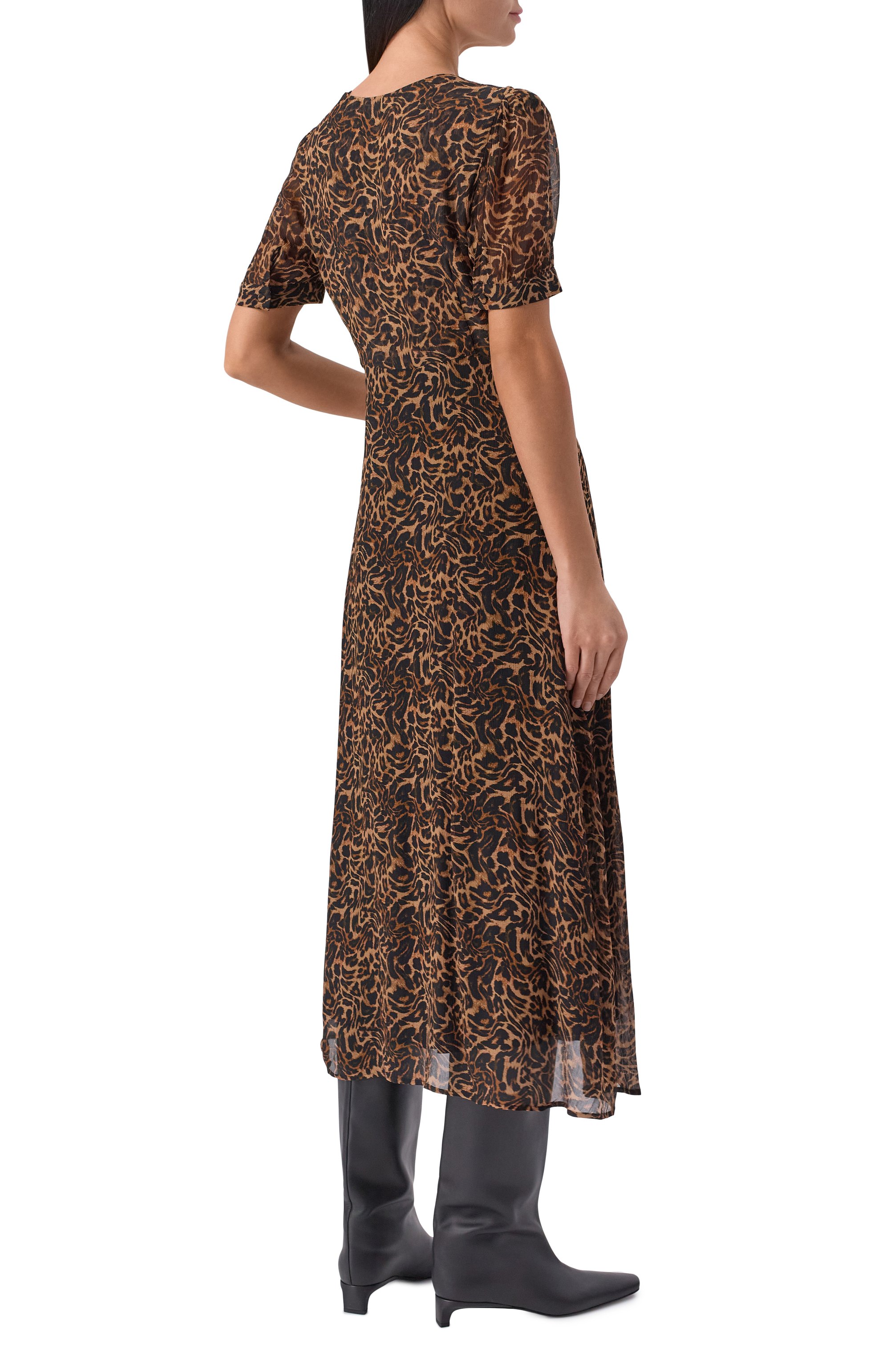 Платье из вискозы THE KOOPLES, арт. FR0B31093K, фото 4