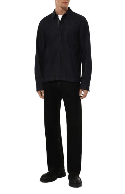 Джинсовая рубашка DRIES VAN NOTEN, арт. 242-020700-9378, фото 2