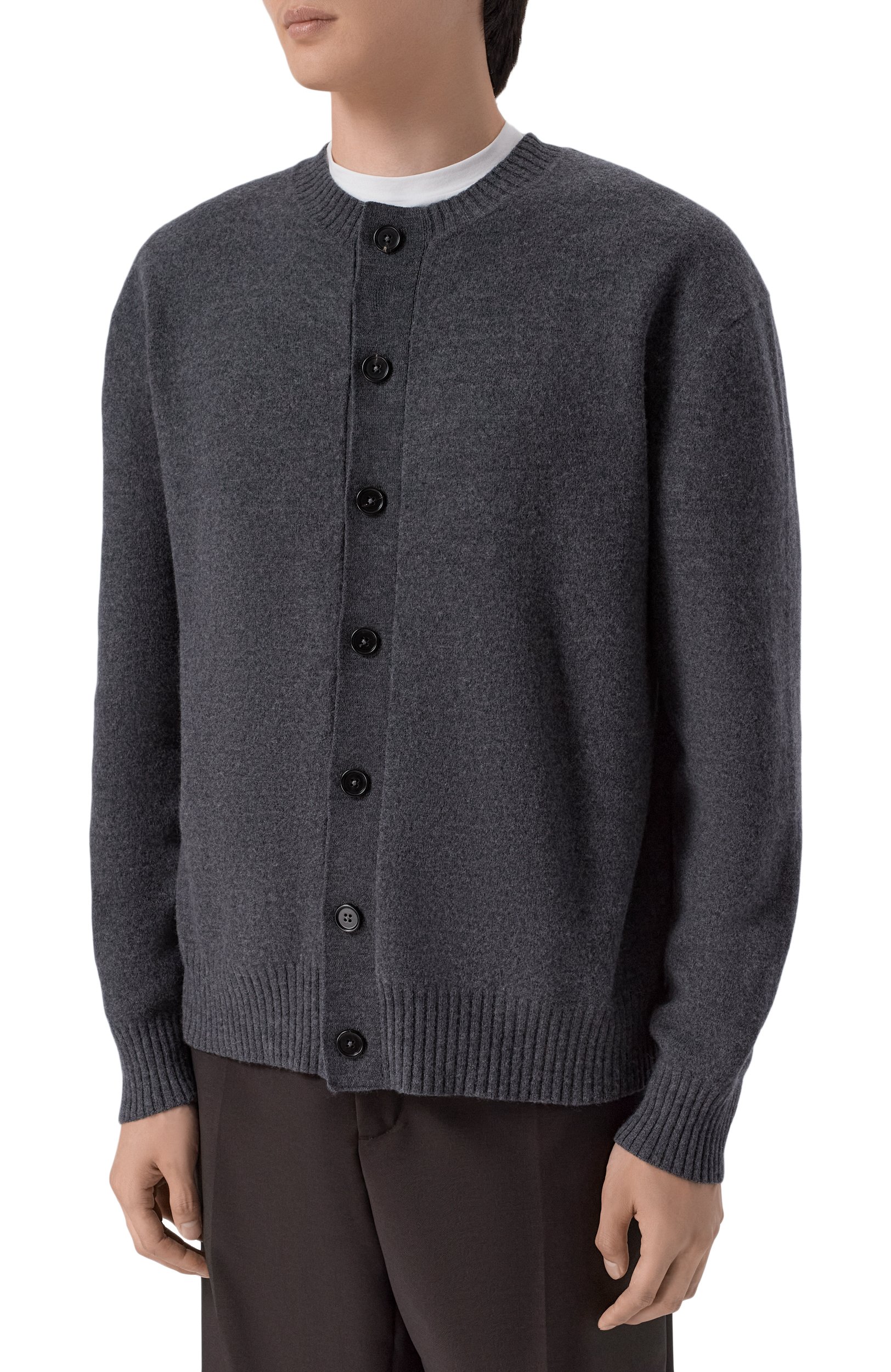 Шерстяной кардиган JIL SANDER, арт. J22HP0069/J14603, фото 3