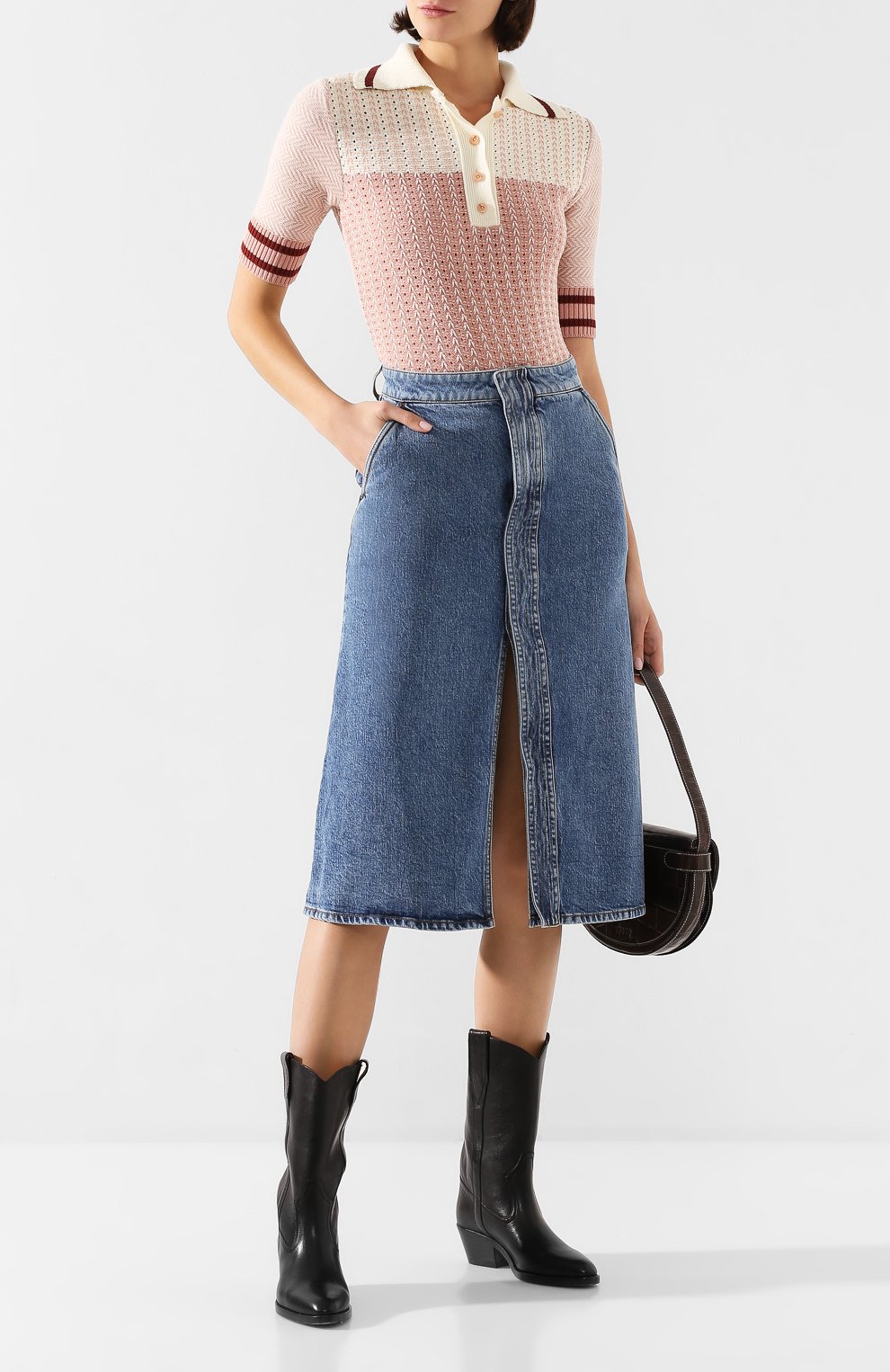 Хлопковый пуловер DROME, арт. DMD0338P/DM1839, фото 2