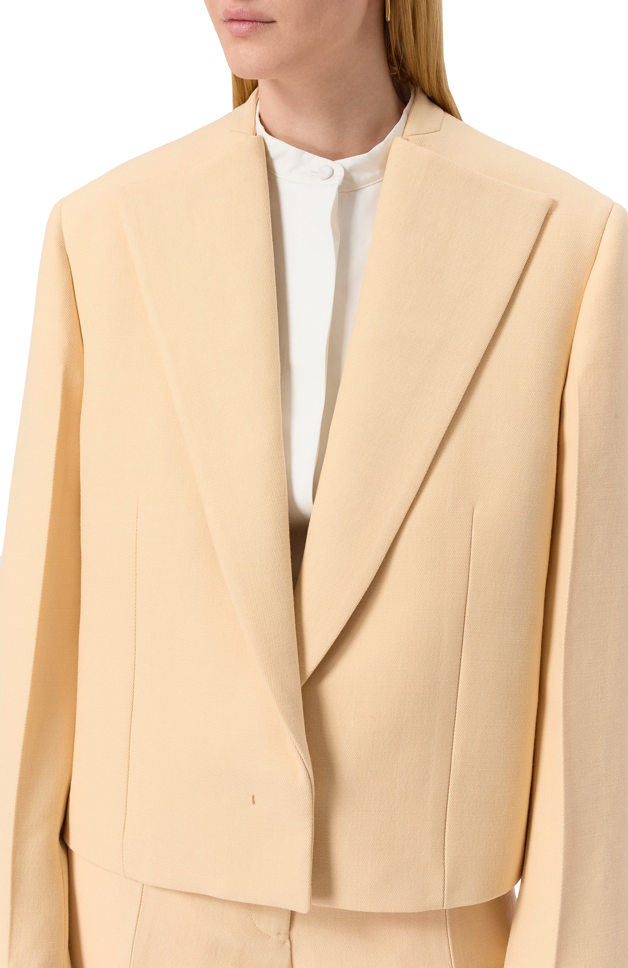 Шерстяной жакет JIL SANDER, арт. J01BN0136-J40218, фото 5