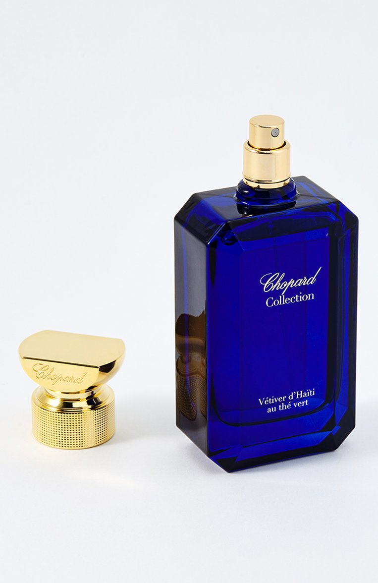 Парфюмерная вода vétiver d’haïti au thé vert (100ml) CHOPARD бесцветного цвета, арт. 7640177367426 | Фото 2 (Нос: Не проставлено; Региональные ограничения белый список (Axapta Mercury): Не проставлено; Тип продукта - парфюмерия: Парфюмерная вода; Ограничения доставки: flammable)