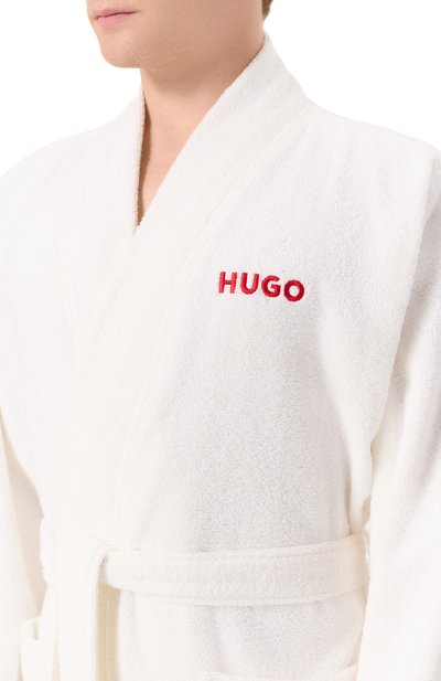 Хлопковый халат HUGO, арт. 50503028, фото 5