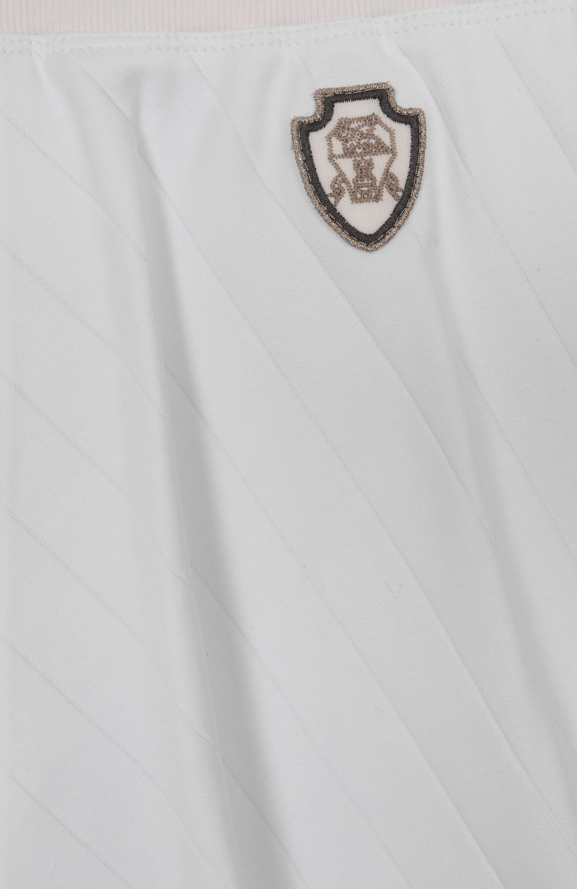 Хлопковая юбка-шорты BRUNELLO CUCINELLI белого цвета по цене 39950 руб., арт. BL921E002B, фото 3 Хлопковая юбка-шорты BRUNELLO CUCINELLI, арт. BL921E002B, фото 3