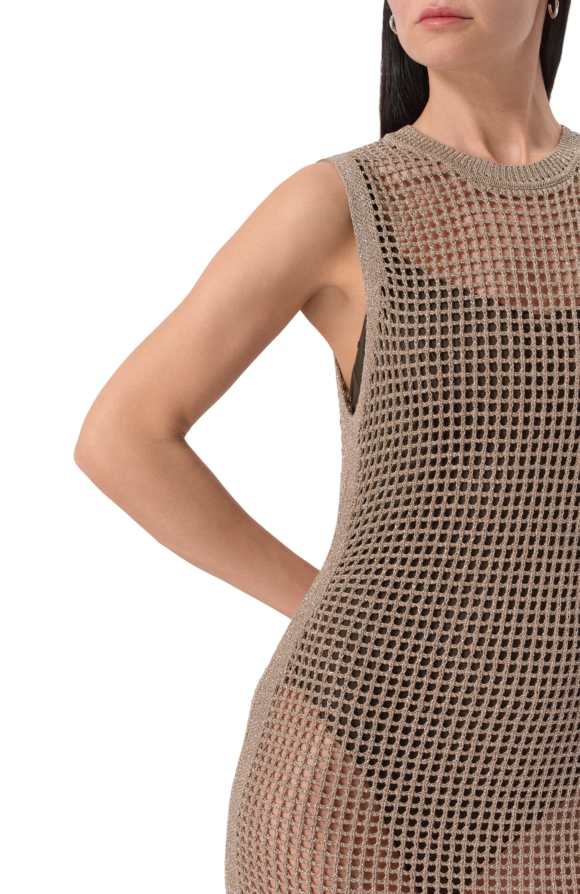 Платье из вискозы MC2 SAINT BARTH, арт. STBW EILEEN/06499H, фото 5