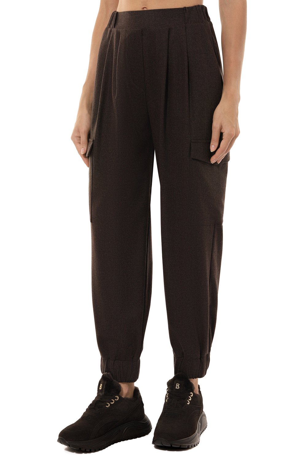 Джоггеры из шерсти и кашемира GRAN SASSO, арт. 76258/58800, фото 3