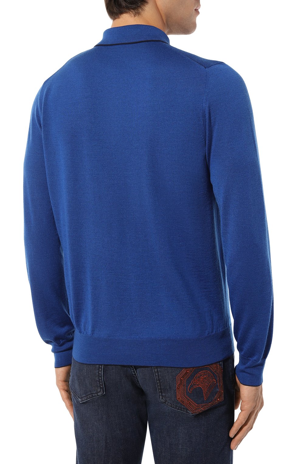 Поло из шерсти и шелка STEFANO RICCI, арт. KE08004P30/E23374, фото 4