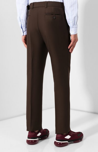 Брюки PRADA коричневого цвета по цене 94000 руб., арт. UP0039-1IEA-F0201, фото 4 Брюки PRADA, арт. UP0039-1IEA-F0201, фото 4