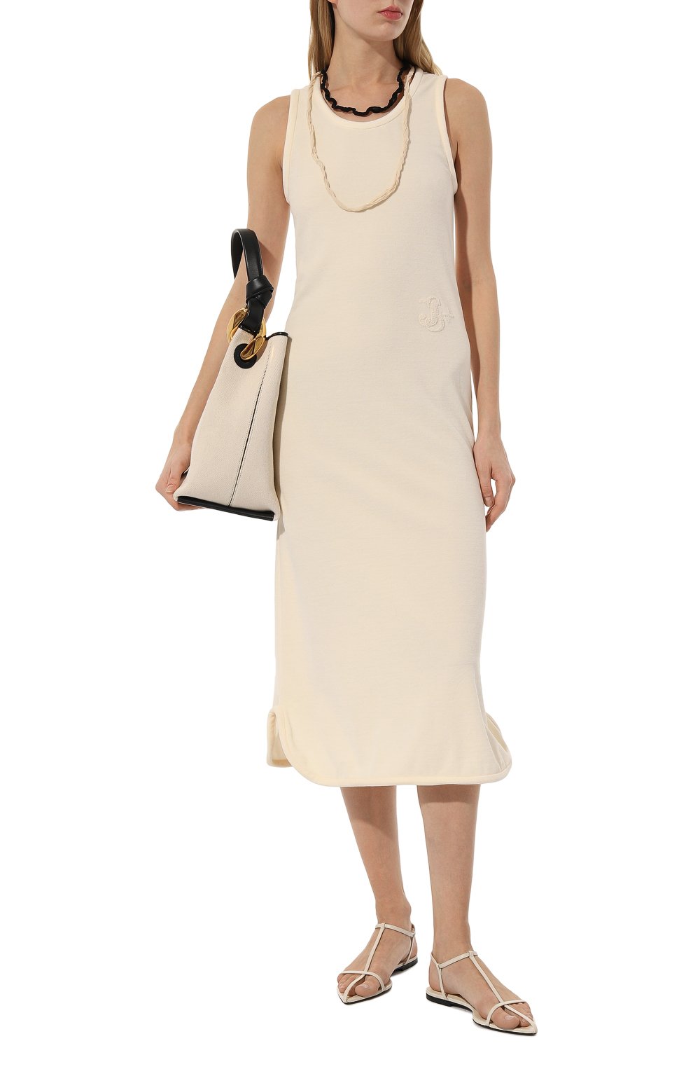 Хлопковое платье JIL SANDER, арт. J40CT0171/J20024, фото 2