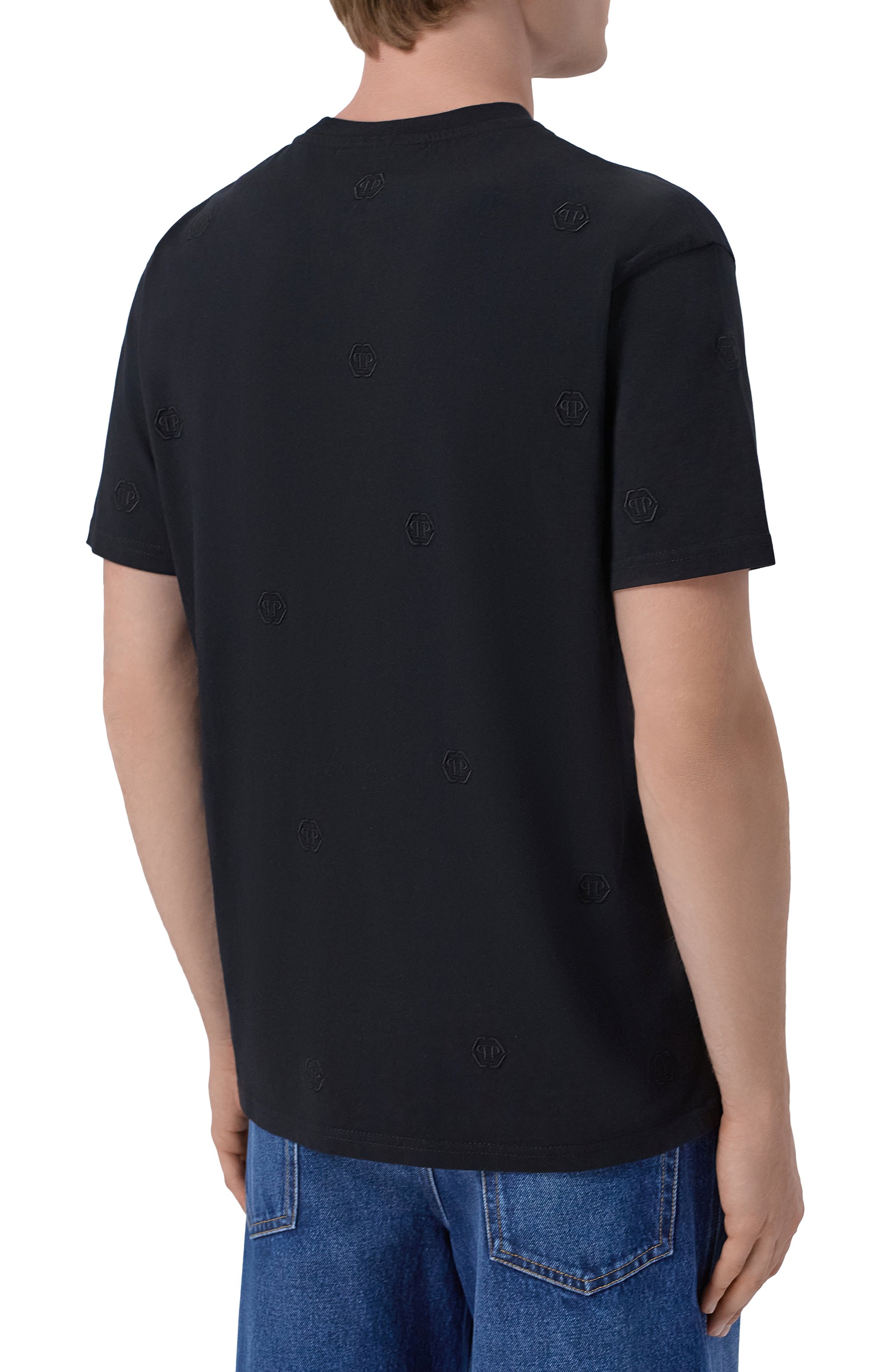 Хлопковая футболка PHILIPP PLEIN, арт. SAFC MTK8729 PJY002N, фото 4