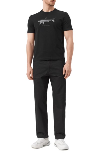 Хлопковая футболка PAUL&SHARK, арт. 25411071/M, фото 2