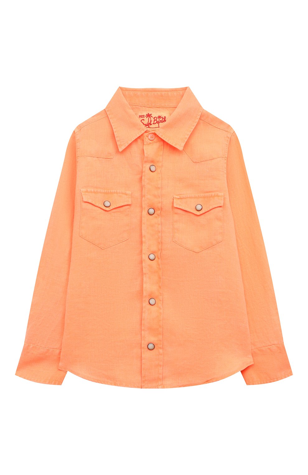 Льняная рубашка MC2 SAINT BARTH, арт. STBK/GREG JR/00882D, фото 1