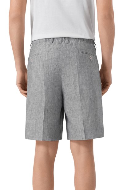 Льняные шорты DOLCE & GABBANA, арт. GP13ST/FU4MF, фото 4