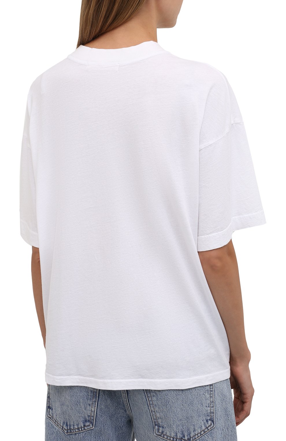 Хлопковая футболка ELECTRIC AND ROSE, арт. LFTP24-L0VE IS L0VE, фото 4