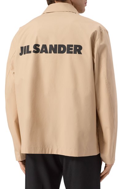 Хлопковая куртка-рубашка JIL SANDER, арт. J23BN0003-J45026, фото 4