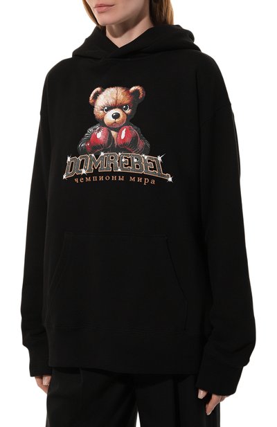 Хлопковое худи DOMREBEL, арт. PUNCHLINE/H00DIE, фото 3