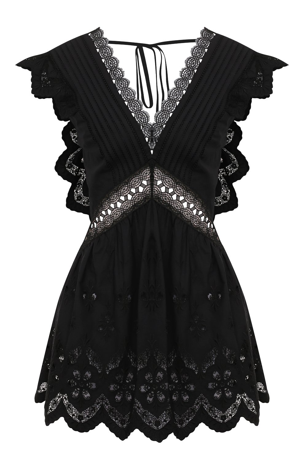 Хлопковый топ SELF-PORTRAIT, арт. SS20-053T, фото 1