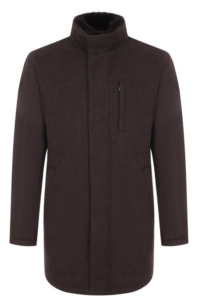 Мужская куртка с воротником из бобра ANDREA CAMPAGNA, арт. M0D/C0NN0R/052592GQ_SET