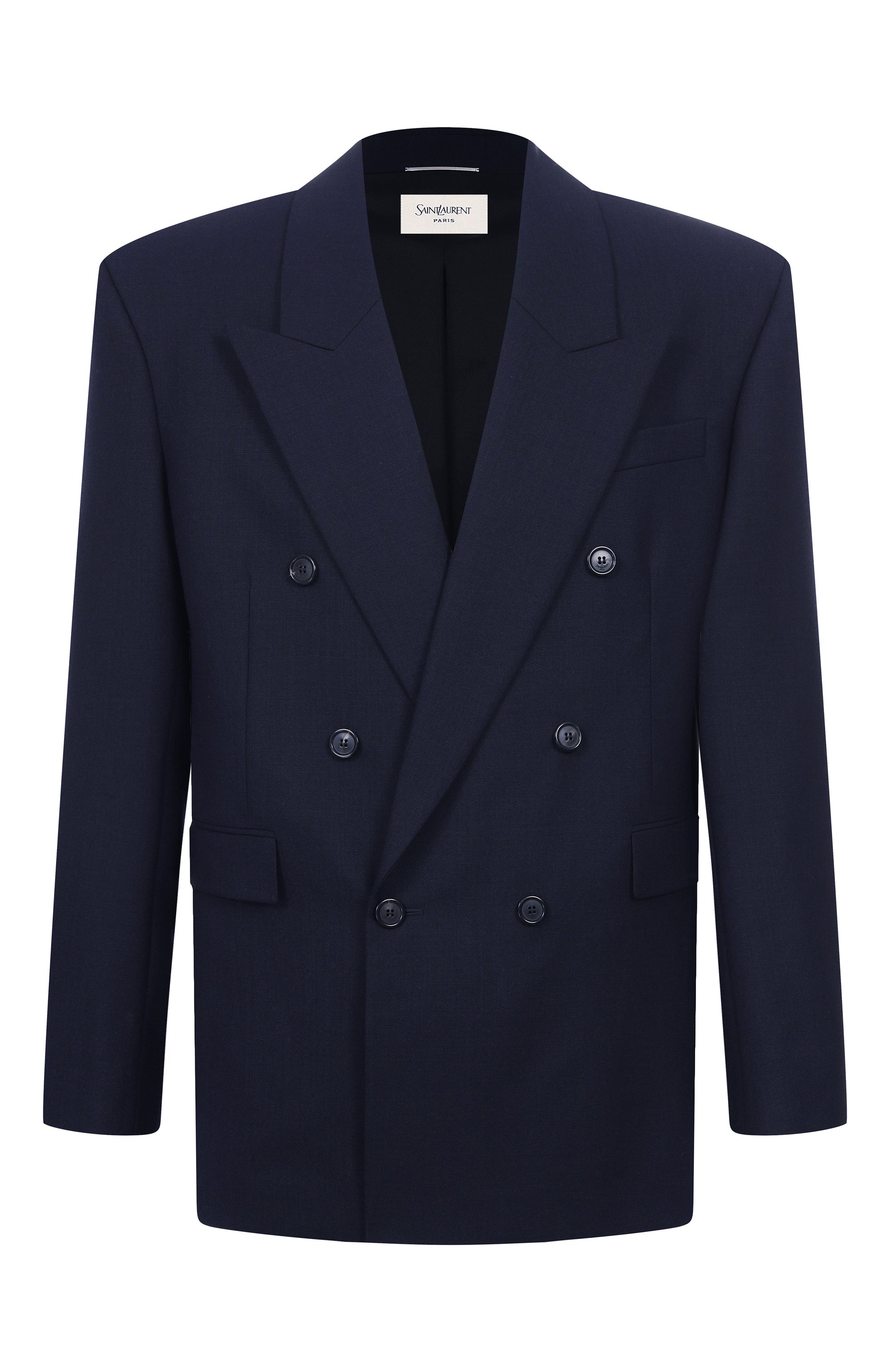 Шерстяной пиджак SAINT LAURENT, арт. 835102/Y5K32, фото 1