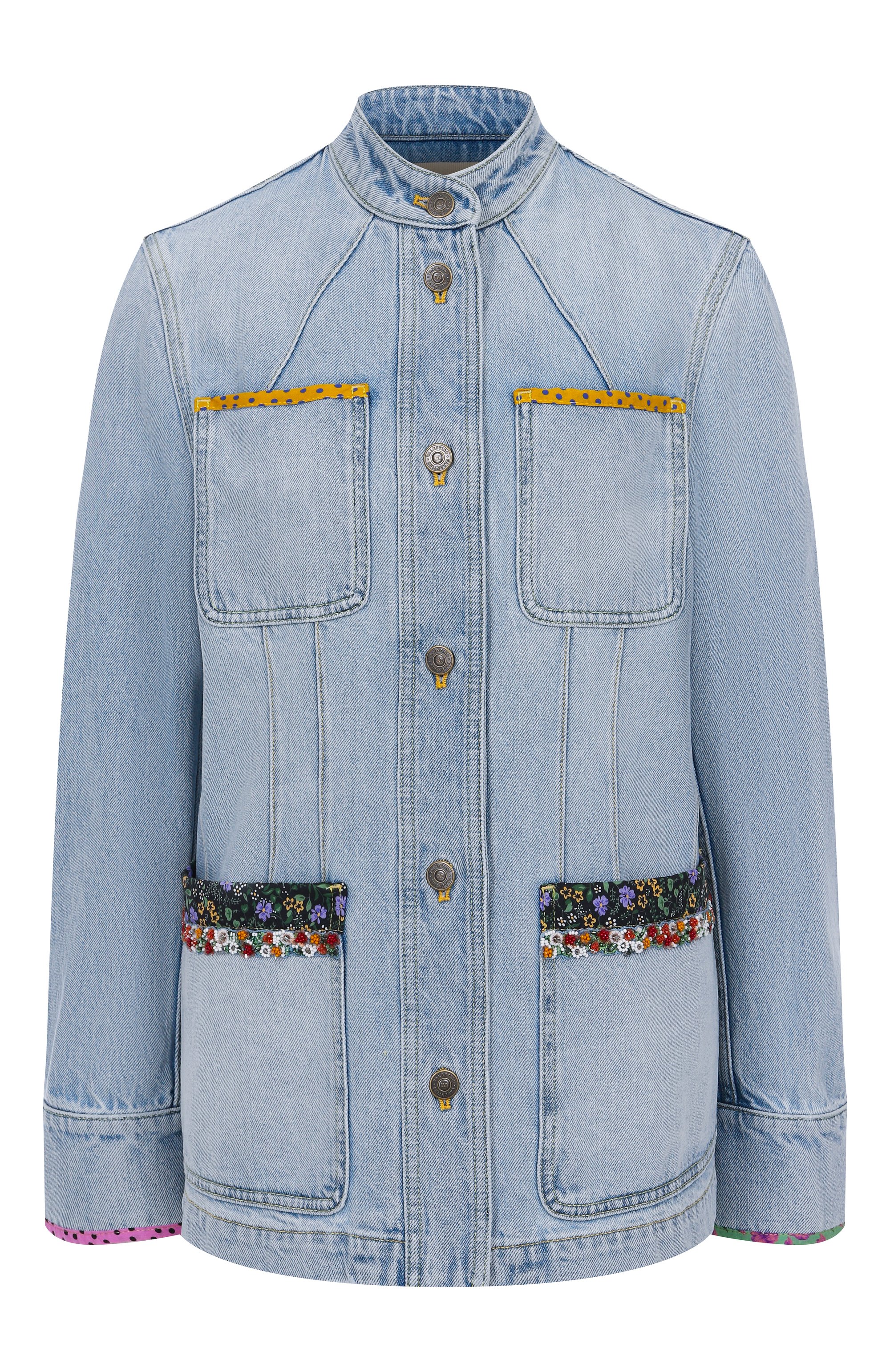 Джинсовая куртка VALENTINO, арт. 7B3DC03N94W, �фото 1