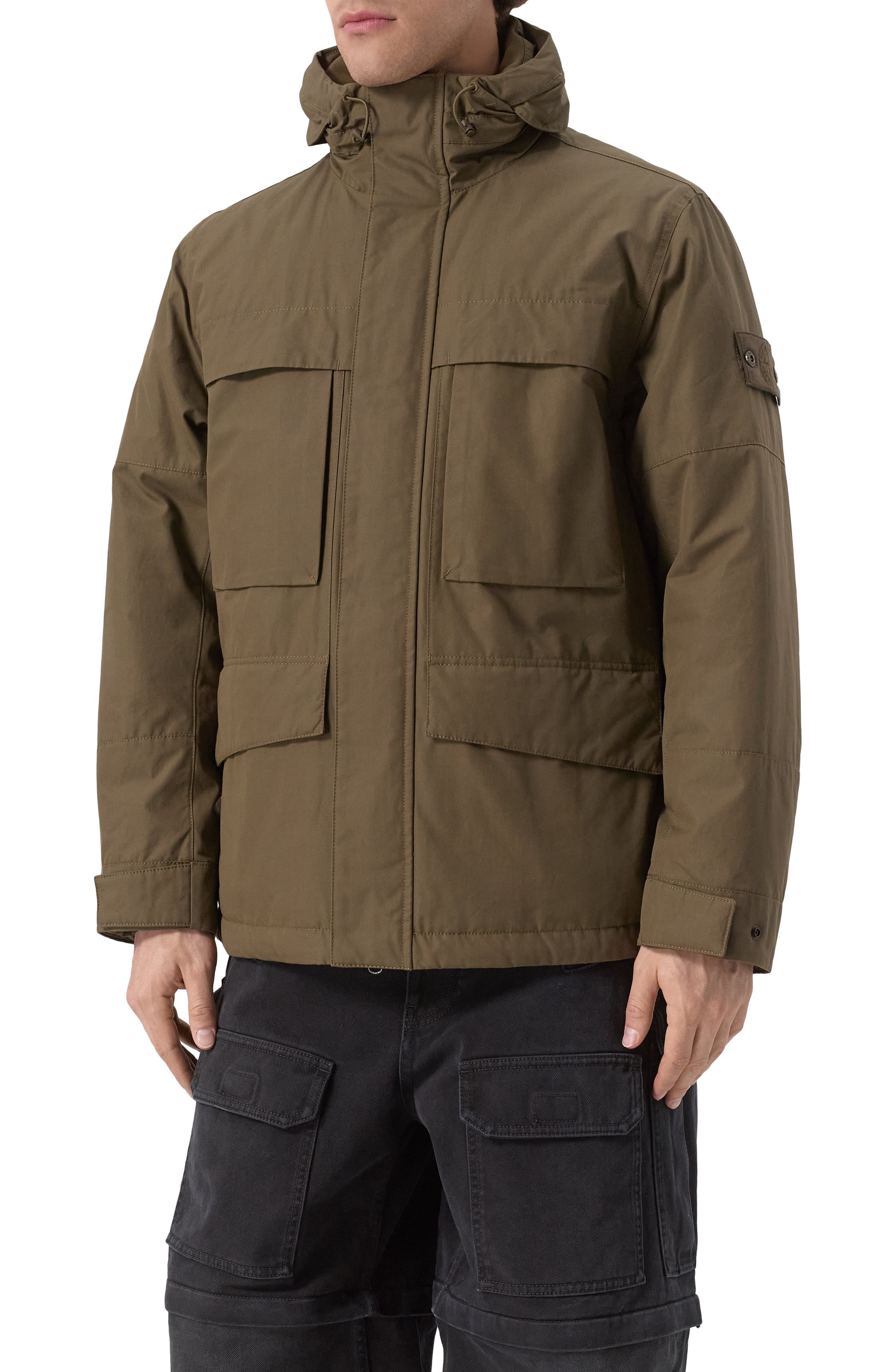 Хлопковая куртка STONE ISLAND, арт. 8115452F1, фото 3