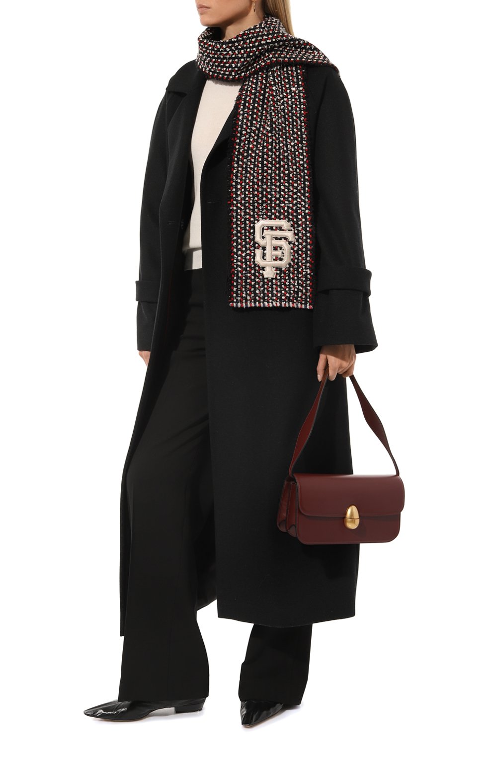 Шерстяной шарф GUCCI, арт. 543298 3GB63, фото 3